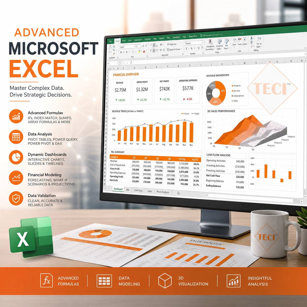 Excel المتقدم